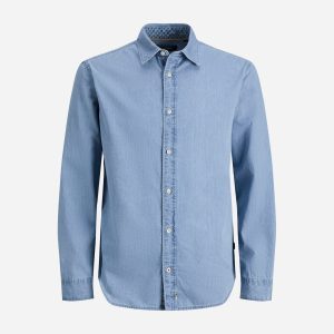 Jack & Jones Elias Chambray M – Camicia – Uomo – Denim