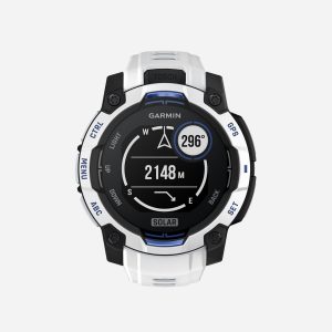 Garmin Instinct 3 Solar 45mm – Orologio Multifunzione – Bianco