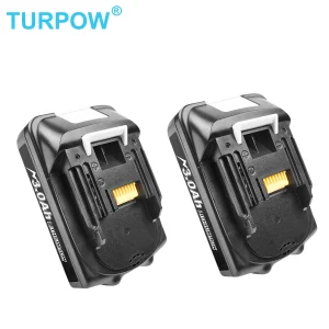 Turpow BL1815 3000mAh batteria agli ioni di litio per Makita 18V BL1860 BL1840 BL1850 BL1830 LXT 400 batterie per utensili elettrici ricaricabili