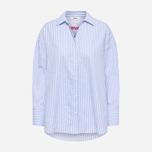 Only Quina W – Camicia – Donna – Azzurro