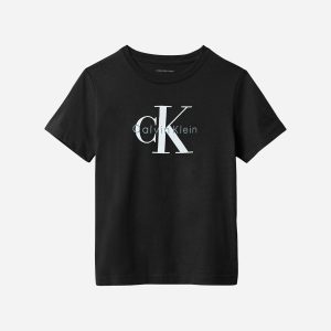 Calvin Klein Jeans Monogram Jr – T-shirt – Nero