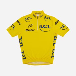 Santini Tour De France Jr – Maglia Ciclismo – Giallo