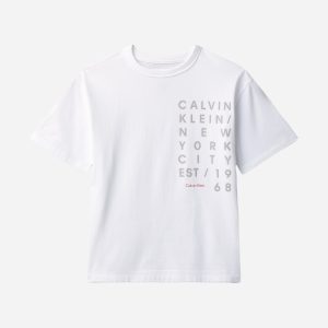 Calvin Klein Jeans Basic Jr – T-shirt – Bianco