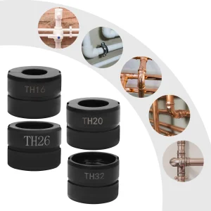 Set di ganasce per pressore Inserto a crimpare U16/20/25/32, TH16/20/26/32mm Kit morsetto tubolare per pinza per crimpare tubi