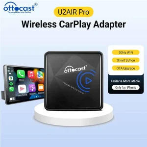 Ottomcast U2 Air PRO cablato per adattatore CarPlay Wireless Dongle USB Smart Ai Box accessori per auto per VW Nissan Ford Volvo Kia Benz