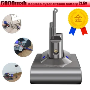 Batteria di ricambio 21.6V 4000mAh per aspirapolvere portatile assoluto Dyson V8 per batteria Dyson V8 serie V8 SV10 batterie