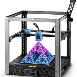 Stampante 3D Sovol SV08 Core-XY open source, stampanti 3D ad alta velocità max 700 mm/s con 300 ℃   Hotend e fotocamera senza intasamenti