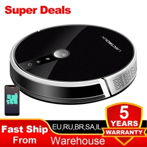 (Codice:AETH15) Robot Aspirapolvere LIECTROUX C30B,Navigazione mappa,partizione super intelligente,con memoria,forte aspirazione 6kPa,lavaggio intelligente a umido,disinfezione,funziona con Alexa e