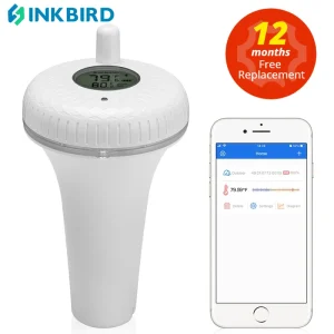 Termometro galleggiante senza fili per piscina INKBIRD IBS-P01B nuoto SPA stagno vasca impermeabile digitale galleggiante trasmettitore di temperatura