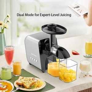 Vendita calda 250W Estrattore di spremiagrumi lento per verdure e frutta Vite Pressa a freddo Succo di barbabietola fresca Frullatore elettrico Elettrodomestico