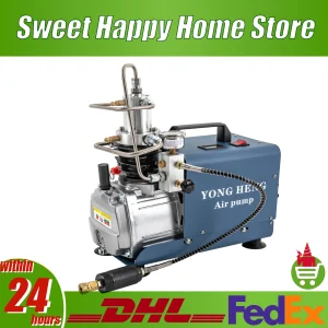 Pompa compressore d’aria elettrica ad alta pressione da 30 mpa Pompa compressore resistente alle alte temperature da 1,8 kW per automobile/bicicletta
