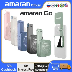 Amaran Go Luce magnetica per selfie per telefono Luce portatile ricaricabile con specchio per selfie Trucco Videoconferenza TikTok Youtube