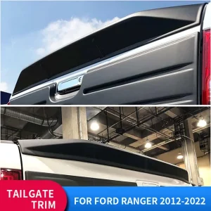 Accessori per Auto portellone posteriore Trim Rail Guard Protector copertura posteriore per Ford Ranger 2012-2022 WILDTRAK Raptor XS XL XLT Auto Styling