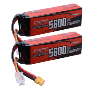 SUNPADOW 3S LiPo batteria 5600mAh 70C 11.1V con XT60 Soft Pack ricaricabile per Rruggy Crawler Monster Truck Car Tank Boat Hobby