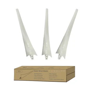 Fibra di carbonio ad alta resistenza da 580mm con lame eoliche in nylon per Turbine eoliche si assemblano liberamente