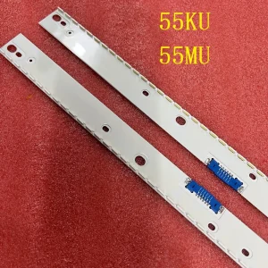 Striscia di retroilluminazione a LED per Samsung UE55MU6650U UE55MU6650S UE55MU6645U UE55MU6642U UE55MU6640S UE55MU6509U UE55MU6505U UE55MU6502U