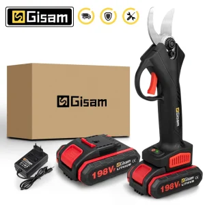 Cesoie da potatura elettriche a batteria da 30 mm Cesoie da potatura efficienti per alberi da frutto Bonsai Potatura di alberi elettrici Taglierina per rami Strumento paesaggistico