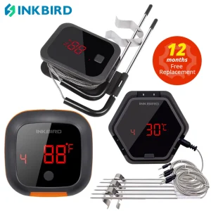 IBT 2X 4XS 6XS 3 tipi di cottura alimentare per uso domestico senza fili BBQ termometro IBT-2X sonde e Timer per forno carne Grill controllo App gratuito