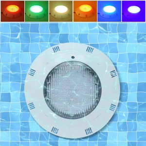 Luce per piscina a LED RGB AC 12V 45W/36W 7 colori Luci per piscina regolabili IP68 Lampada subacquea impermeabile con telecomando