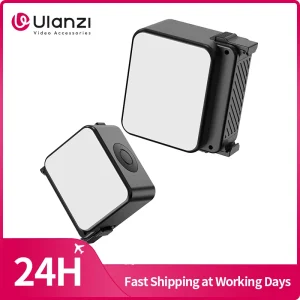 Ulanzi LM18 Mini luce video LED per DJI Osmo Action 4/3 e Pocket 3