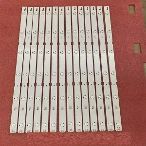 14 pz/set Barra di Striscia LED per Grundig 55VLE4523BF 55GFB6625 55VLE6625BP 55GFB6626 55GFB6621 55GFB6622 55VLE5523BN