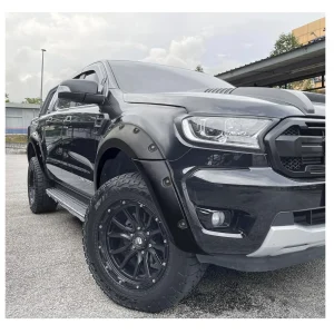 Flares parafango estensione passaruota da 6 ” per Ford Ranger Wildtrak Limited XLT XL 2015-2022 T7 T8 Modelli Parafanghi doppia cabina