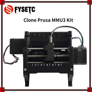 Kit Clone Prusa MMU3 per Prusa i3 MK3/MK3S/MK3S+/MK4, Scheda di Controllo MMU per Stampa Multimateriale e Multicolore per Stampante 3D