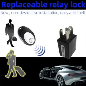 Relè pompa olio per auto DC12V Sensore intelligente per auto Sistema antifurto Accessori di ricambio automatici facili da installare per auto DC12V