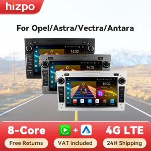 Hizpo 7 “Radio Per Auto Multimediale Per Opel Astra HJ 2004 Vectra Vauxhall Antara Zafira Corsa CD Vivaro Meriva Veda CarPlay WIFI BT