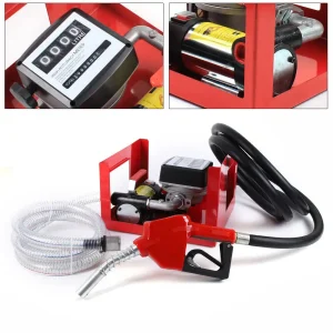 Pompa elettrica diesel 230V/12V Pompa diesel autoadescante Pistola di rifornimento ad alta potenza Misurazione Macchina di rifornimento 45/50/60 L/Min