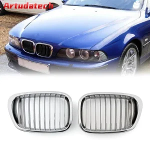 Griglia a rete per griglia renale anteriore cromata Artudatech per BMW E39 1995-2003 serie 5