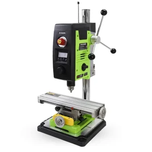 Trapano da banco elettrico all(a 6 velocità trapano da banco ad alta precisione trapano da banco elettrico con Set da banco di fresatura