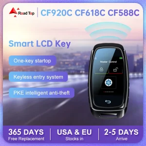 2024 nuova carta da parati personalizzata per APP Smart Key LCD universale per Auto BMW/Audi chiave LCD ingresso confortevole blocco automatico
