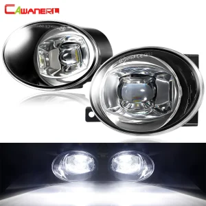 2 pezzi fendinebbia a LED con decodificatore Canbus per Volkswagen VW Golf Mk6 Tiguan Caddy 30W 9006 paraurti anteriore per auto gruppo fendinebbia