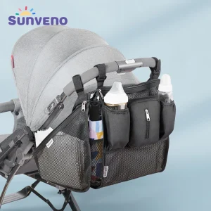 Sunveno borsa Organizer per passeggino borsa portaoggetti per carrozzina per neonati con borsa per Trolley per bambini borsa per passeggino accessori per passeggini