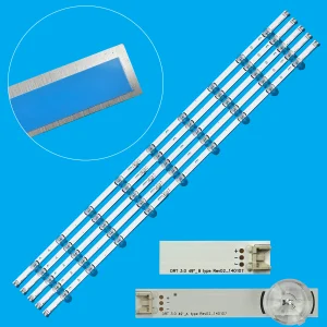 Striscia di retroilluminazione a LED per Innotek DRT 3.0 49 “AB 49LB552 49LB629V AGF78402201 49LB580V 49LB561U 49LF620V 49UF6430 49LB620V