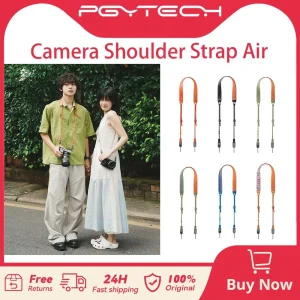 PGYTECH Tracolla per fotocamera Versione base aerea Versione artistica 950-1400mm con perline veloci e adattatori per tracolla per fotocamera CSC