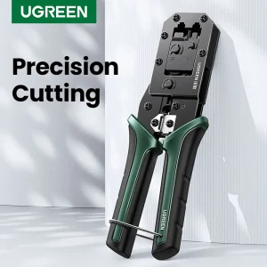 UGREEN RJ45 Crimper Tools RJ45 pinza a crimpare per CAT6/7/8 Ethernet Lan Cable Network Cutter Stripper pinza strumento multifunzione