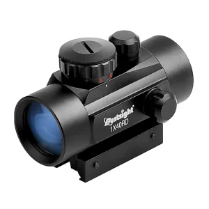 Red Dot Sight Mirino riflettente 1x40mm Cannocchiale punto rosso impermeabile, antiurto e antiappannamento con supporto riser da 1 pollice