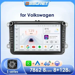 Android AutoRadio GPS per VW Volkswagen Skoda Octavia Golf 5 6 Touran Passat B6 Polo Jetta Amarok 2 Din AutoRadio Multimedia RDS