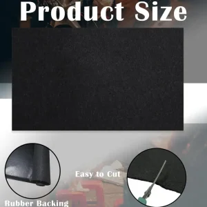 Sotto il tappetino dell’olio dell’auto impermeabile sotto l’auto tappetino antiscivolo per Garage rivestimento del pavimento del vialetto tappeto lavabile per interni ed esterni per moto
