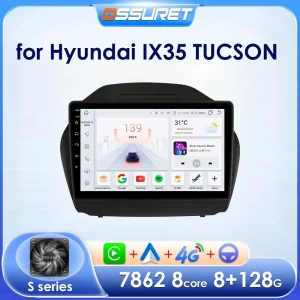 Autoradio Android per Hyundai IX35 TUCSON 2011-2017 schermo Stereo per Auto Carplay Multimedia Auto Video GPS Player 2DIN Automotivo