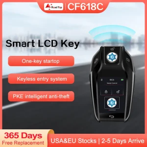 Chiave per Auto intelligente a distanza modificata universale CF618C schermo LCD comodo blocco automatico per ingresso senza chiave per BMW