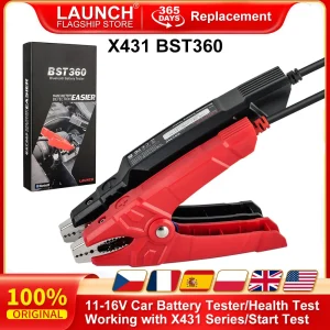 LANCIO BST360 Bluetooth Tester Batteria 11V 16V Auto Moto Batteria Analizzatore Carico Avviamento Ricarica Strumento Diagnostico PK BM550
