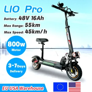 EU USA Magazzino Scooter elettrico per adulti 48v 13ah 16Ah Escooter Kick Scooter Leggero a lungo raggio 35-55 km Scooter 800w
