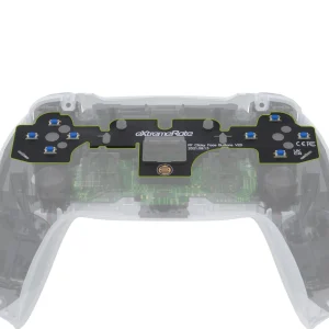 eXtremeRate Face Clicky Kit V2, pulsanti di azione Dpad tattili personalizzati, kit clic su mouse per controller PS5 BDM-010 e BDM-020