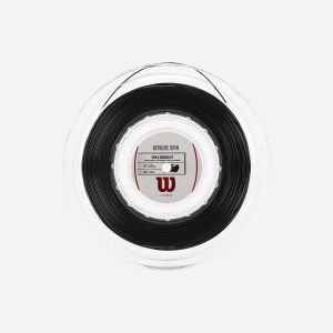 Wilson Revolve Spin 200m 17 Calibro 1.25 B – Corde Tennis – Nero