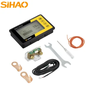SIHAO Lavatrice Portatile 500A Digitale Coulomb, Misuratore di Corrente, Tensione, Potenza, Batteria