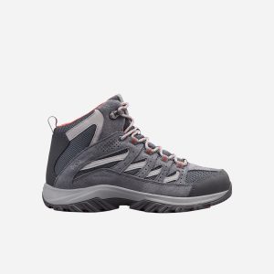 Columbia Crestwood Mid Wp W – Scarpe Escursionismo – Donna – Grigio