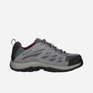 Columbia Crestwood Low Wp W – Scarpe Trail – Donna – Grigio